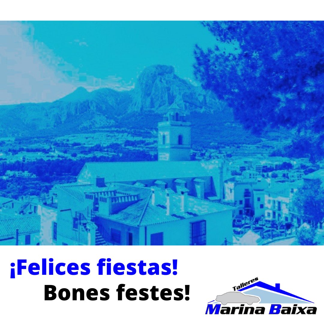 talleresMB's tweet photo. #Polop ¡Felices fiestas! A todos nuestros vecinos y visitantes 👨‍🔧

https://t.co/haJbb9xjqS https://t.co/IzCBPAE4yb