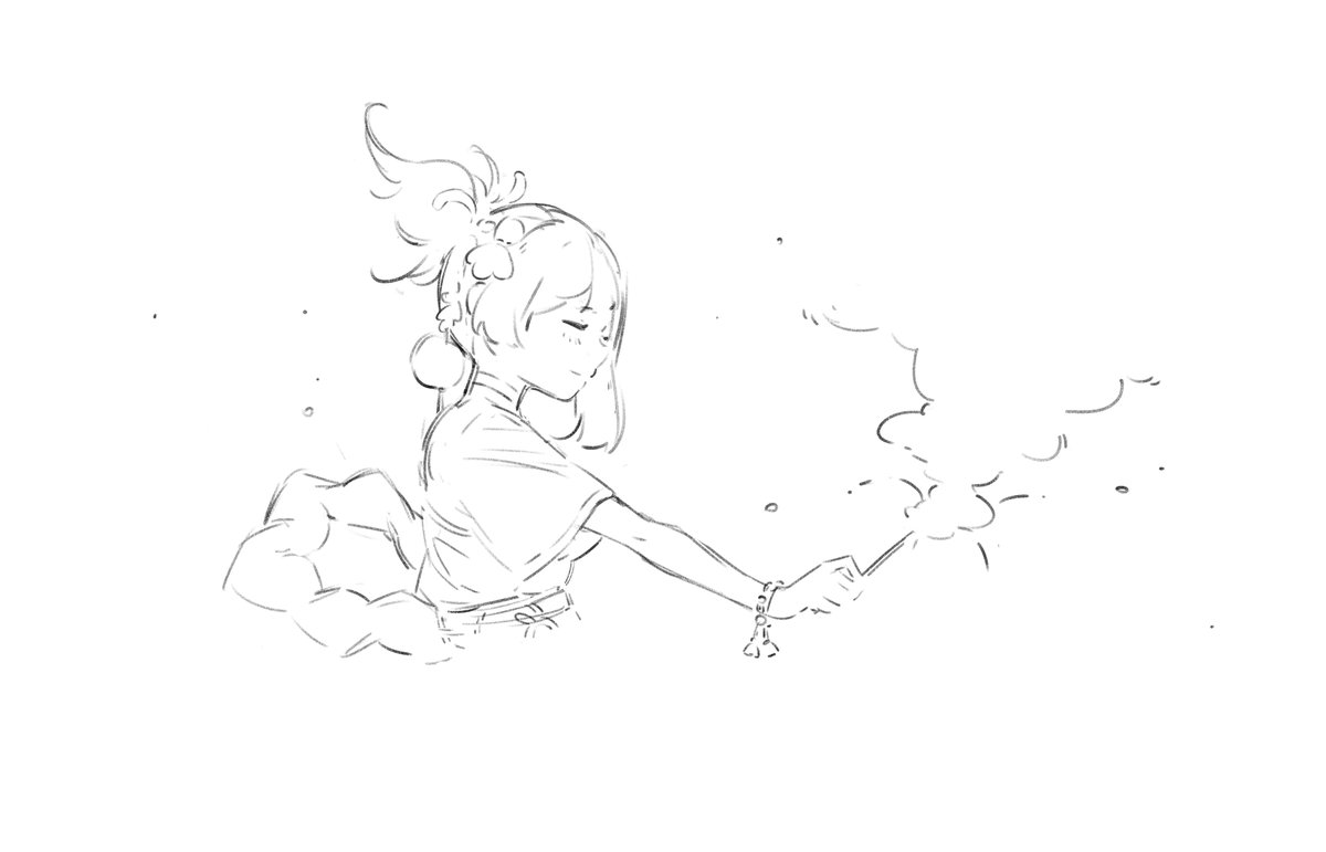 cowfee_chan's tweet photo. I haven't really had a whole lot of time to draw anything proper for myself, and I mean this isn't anything finished either, but I'll just post it because why not. Sort of felt like drawing her out of the blue ૮ ˶ᵔ ᵕ ᵔ˶ ა https://t.co/vKqdnyJ9Ve