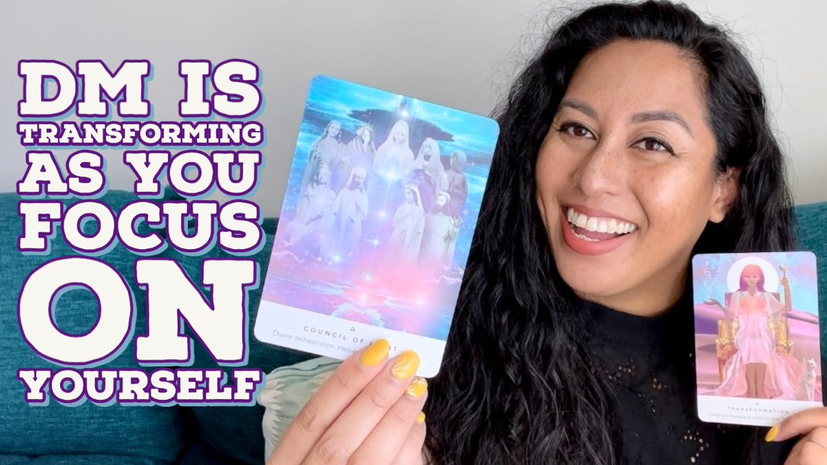 xodenisejoyce's tweet photo. LIVE on my @YouTube channel! 🐛 DM IS TRANSFORMING AS YOU FOCUS ON YOURSELF 🦋✨ General Energy Reading 🌘 Moon in Leo ♌️ https://t.co/kPEt3FYU9V Edited with @adobe @creativecloud @premiererush & thumbnail #MadeWithSpark @adobespark https://t.co/j7r5BsWJbP