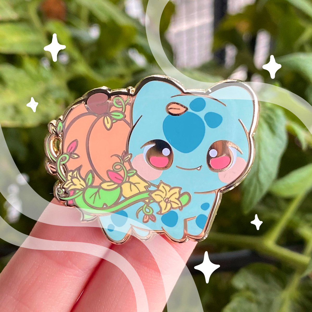 pumpkasaur pin!! 🎃