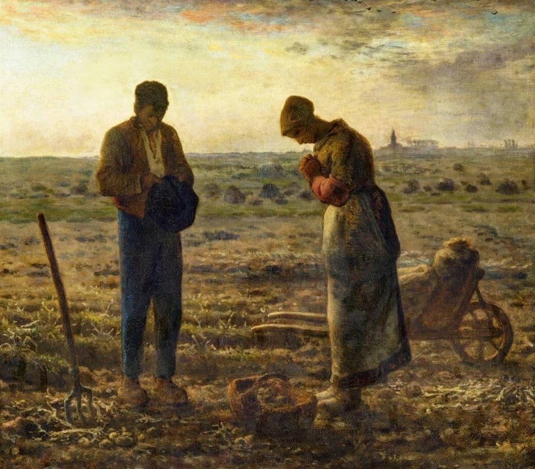Cuando una obsesión se convierte en lienzo.

Sí, Dalí estaba obsesionado y fascinado con la pintura de Millet y concretamente con "El Ángelus".