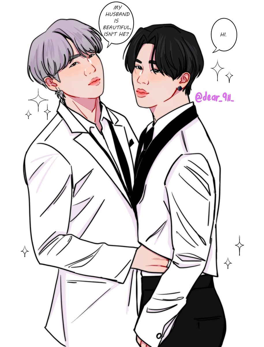 dear_911_'s tweet photo. Husband ✨
#yoonmin 💛 https://t.co/ENN1akrTGM
