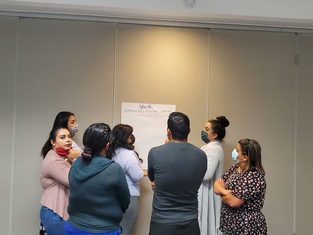 ACP_Region19's tweet photo. TPCP Cohort 43 collaborates to learn about their different personality styles, their strengths, and what they appreciate about others' personality styles. #teacherprep #teacherlife #WeR19 @Liz_C_Bonilla #togetherwelearnbetter @Teresa_Hinojos @ESCRegion19 https://t.co/ULZH0Vx3vL