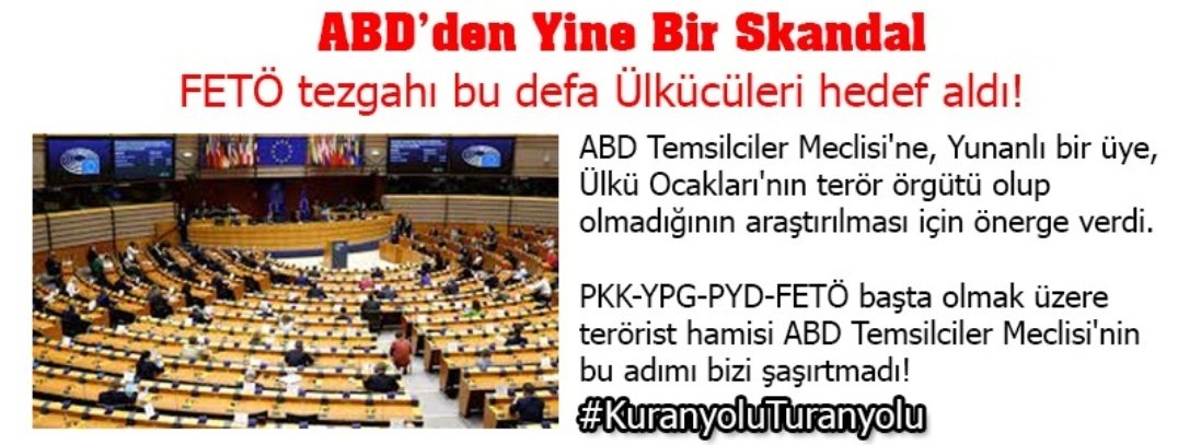 Ülkü Ocakları hem içeride hem okyanus ötesinde hedef çünkü; bu ülkenin en önemli çimentolarından birisi. #KuranyoluTuranyolu