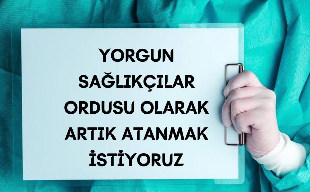 1GS21's tweet photo. Onca sağlıkçının derdini sosyal medyada arması kadar kötü bir şey olamaz bir an önce atama ile ilgili gerekli açıklama yapılarak bu belirsizliklere son verilmeli sn  @drfahrettinkoca  #SözSenettir3AyBittiSnKoca https://t.co/rE5kBfaUi9