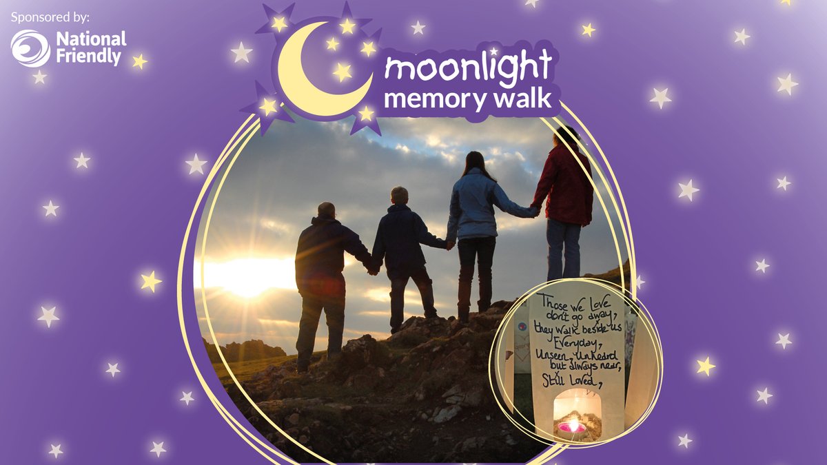 CHSW's tweet image. Join us at 9pm on our facebook page to watch a live stream of our Moonlight Memory Walk memory ceremony. We have 150 walkers in #Falmouth this evening along with others taking part virtually around the country and further afield too! #chswmoonlight @Nat_Friendly