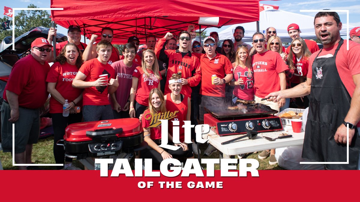RUAthletics's tweet photo. Congrats to uKnighted on being today's @MillerLite Tailgater of the Game! https://t.co/ez1v5h1w6h