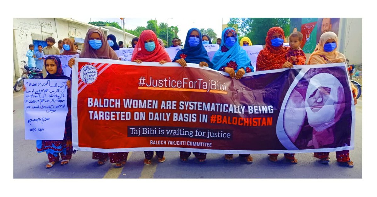 BalochYakjehtiC's tweet image. یکرندے پد ءَ کیچ ءِ مھلوک پہ تیر آماچیں تاج بی بی ءِ ھاترا زھرشانی ءَ دَراَتکگ کسّے است کہ آھاں گوش بہ دار اِیت، کسّے است کہ بے مھار کُتگیں کارمندانی واگاں بہ دار اِیت ءُ دگہ لوگے ویران کنگ ءَ بہ رکّینیت؟
#JusticeForTajBibi