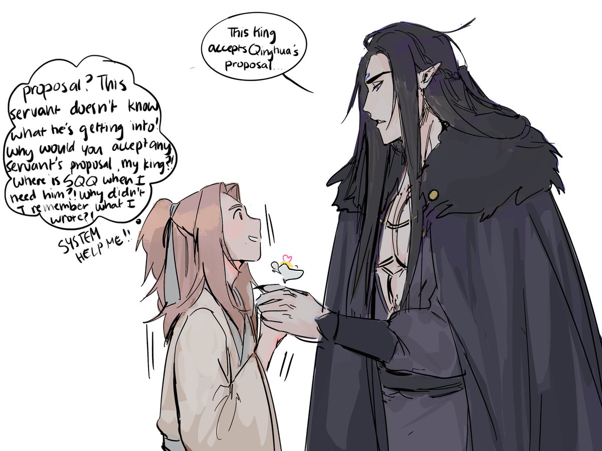 strottine's tweet photo. Day 2: seasons 🌸
Spring season brings out the oddest flowers in PIDW. Is it forced marriage if it’s an accident but you just go w it?

#moshangweek2021 #moshang #svsss https://t.co/7VRENv22Ua