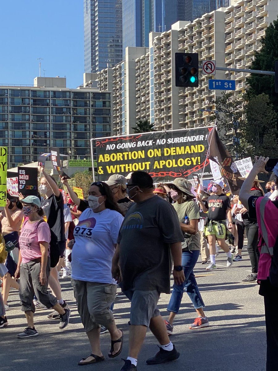 redvalkyrie33's tweet photo. #WomensMarch2021 #LAWomensMarch @womensmarch ending on a site call once owned by Freed #Slave #BiddyMason a black #midwife who fled from Texas and purchased. #AbortionJustice #AbortionIsHealthcare https://t.co/r2H86ktlxN