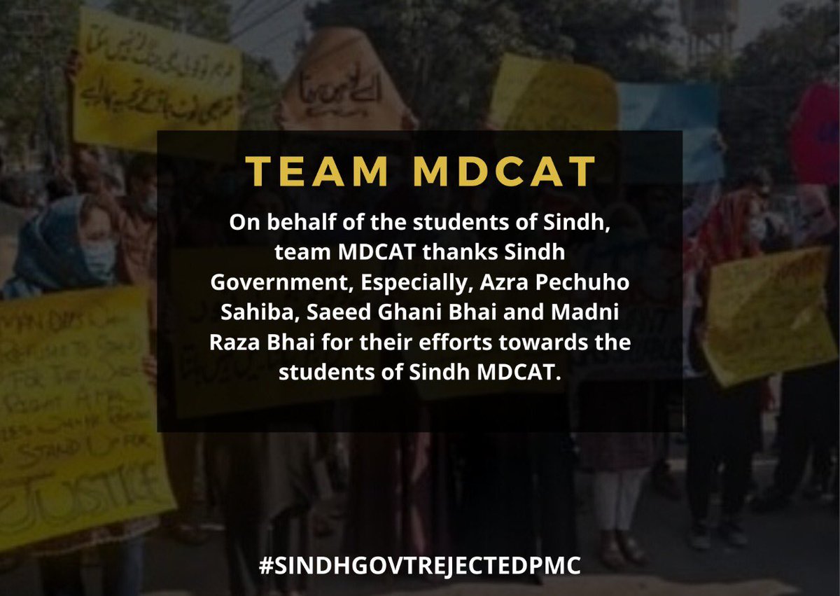 hlfbloodphenix's tweet photo. Even though we will try our best for the Re-conduction of test, but yet we thank Sindh Government for raising our issue nationally and acknowledging our issues, and for agreeing to lower the criteria. @EngrMadniRaza @SaeedGhani1 @PSF_KhiOfficial https://t.co/cLQLyHWHkR
