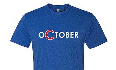 💥💥 GIVEAWAY 💥💥

Last night was fun, let's do it again! 
One free tee for every Cubs run tonight (10/2)

1) Must follow us
2) Must retweet
3) Must tag a friend
4) Must complete all of the above before game time (6:15 CDT)

Good luck and happy October!