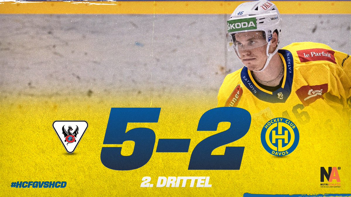 HCD_offiziell's tweet photo. ⏸️ 2. Pause - Die Davoser Defensive ist gegen eine Fribourger Offensive in Topform oft einen Schritt zu spät. Dazu die Drachen auch äusserst kaltblütig-der HCD kann nur eine seiner Chancen durch #66Nussbaumer im Mitteldrittel nutzen.
#HCFGvsHCD 5:2* https://t.co/TB2UvPqQY2