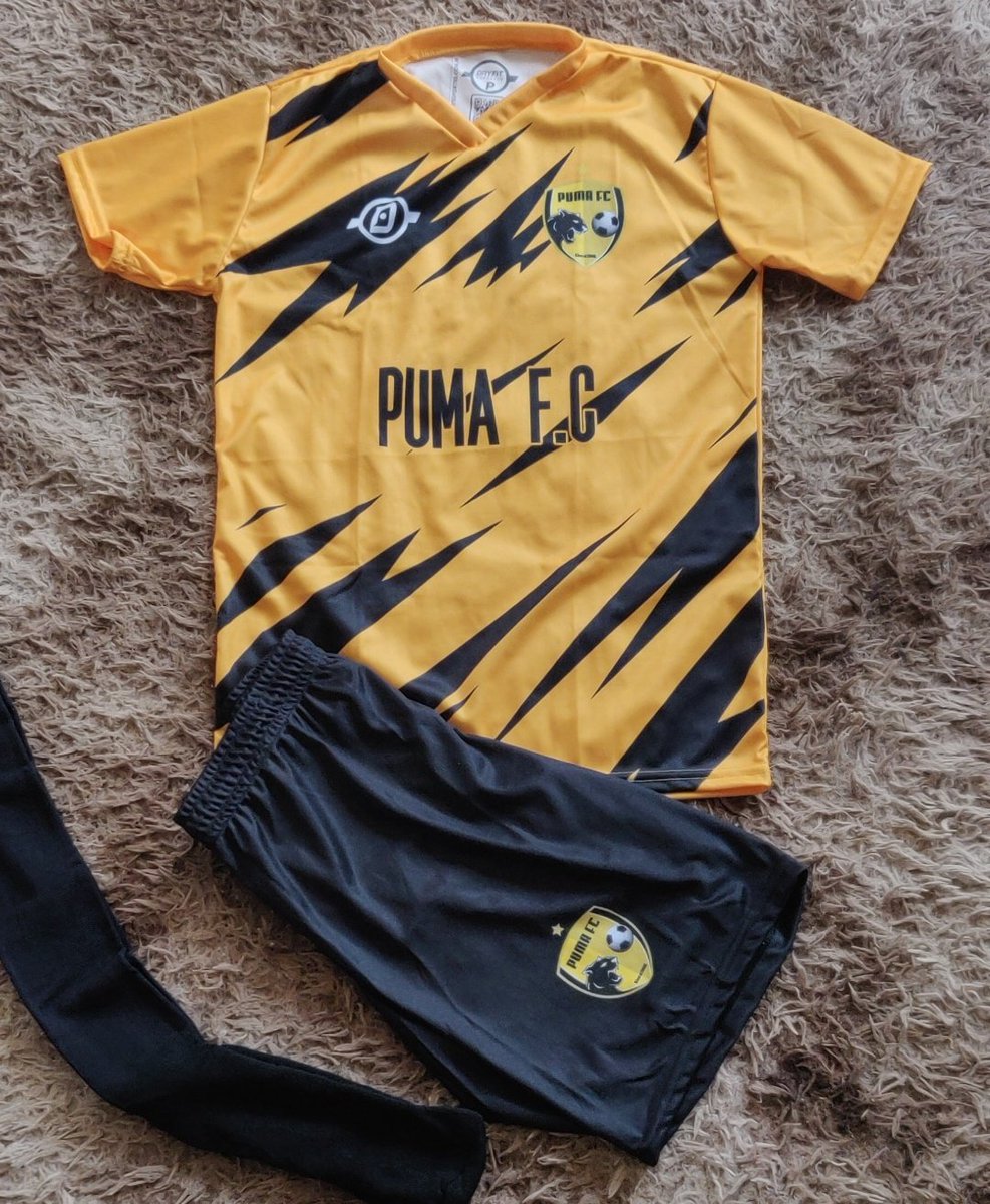 PumaFc2020's tweet photo. MANTO NOVO INFANTIL DE TREINO 💛🖤 https://t.co/zEIlgr0NNr