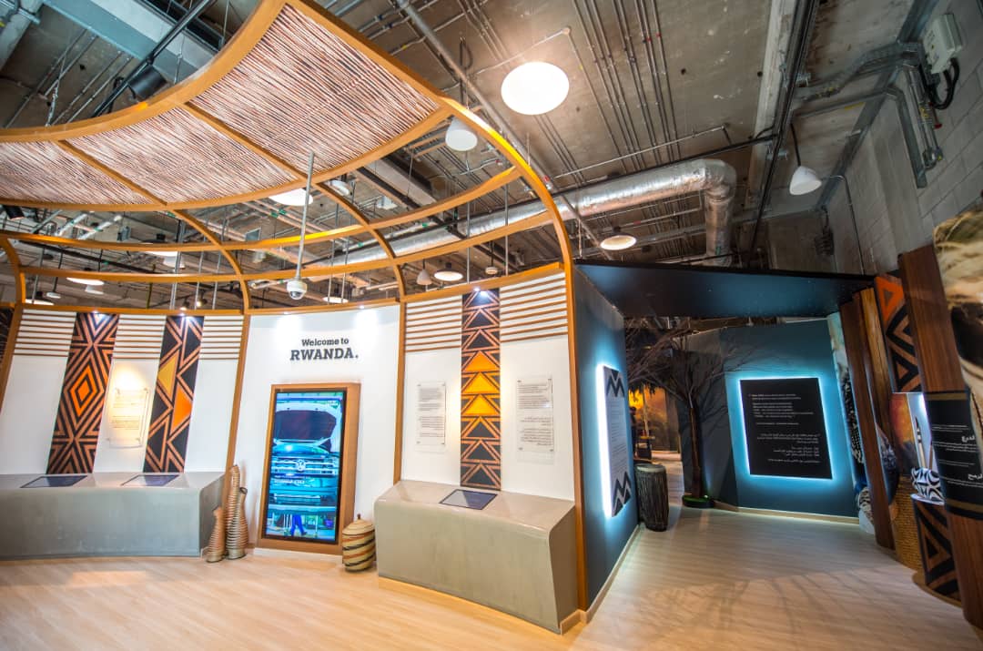 Today, the Rwanda pavilion team was honored to welcome H.E. President Paul Kagame. He is the first Head of State to visit the #DubaiExpo2020 - we welcome you all to our pavilion where you'll have a memorable experience #RwandaExpo2020