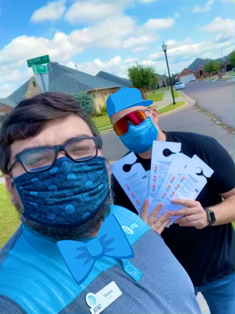Meggs0614's tweet photo. Feet 👣 on the Fiber 💻 streets!!!! #attfiber #lifeatatt #nocontract #priceforlife @cityofmoore @ATT @TechThomas03 @MikeMitch85 @MooreChamber @AlyssaMoore_12 @H4N1KO https://t.co/KRFQ8PS8zp