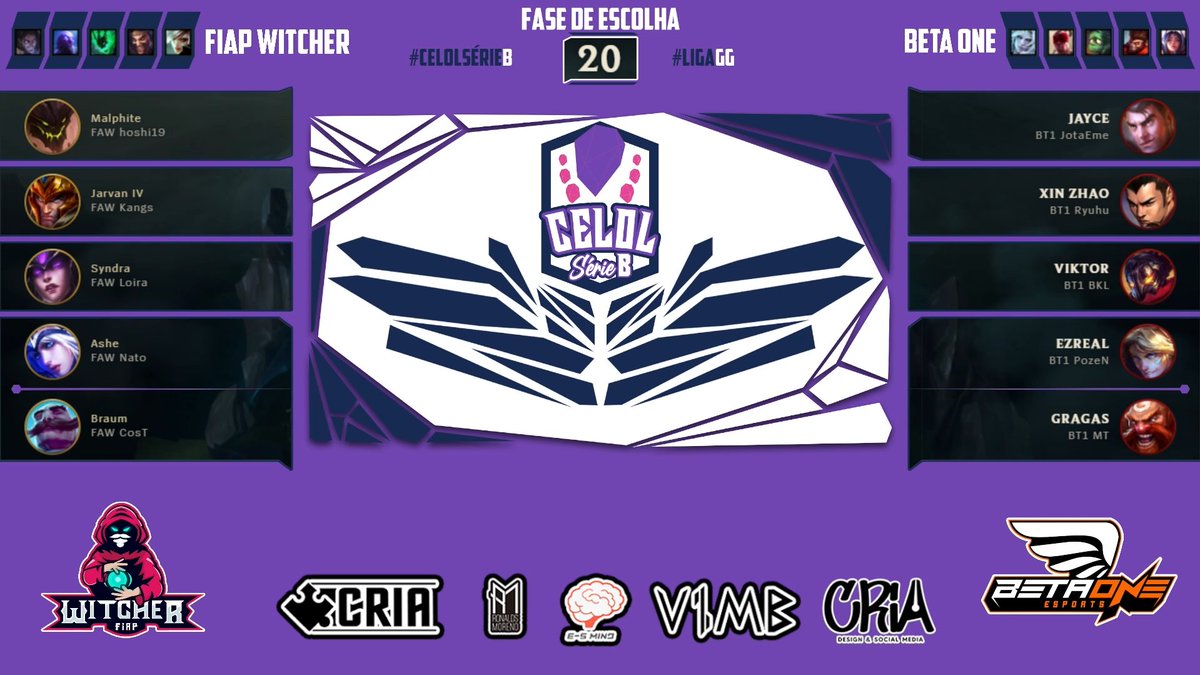 LigaGG_'s tweet photo. Vem pro próximo game! A @betaoneesports tá com 1 pé lá, mas a @e_fiap tá voltando com vontade.

🔴 https://t.co/ffUI8Hj8Q9
🎙 @Kobra_Tv @chabocasts https://t.co/k7pqurxeR9