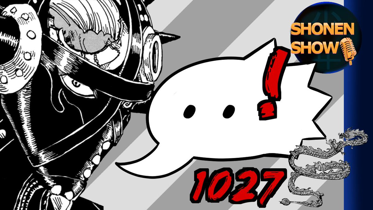 ShonenShow's tweet photo. E não é que saiu a review do capítulo 1027 de One Piece lá no canal do Shonen Show... https://t.co/V6dqJclfPF https://t.co/pscDsuJUli