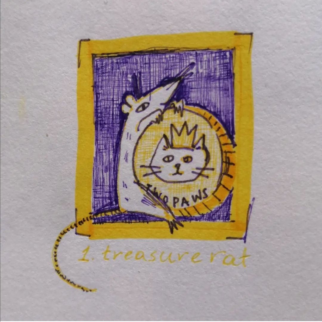 olgashouldart's tweet photo. I'm back with rats 

#rattober2021 #rattober #drawtober2021 https://t.co/nflW37LWPc