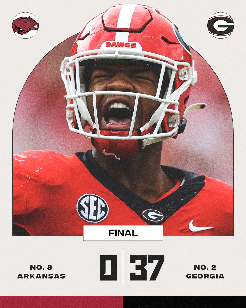 ESPNCFB's tweet photo. S H U T O U T 😤 

@GeorgiaFootball https://t.co/zwp01sgMIc