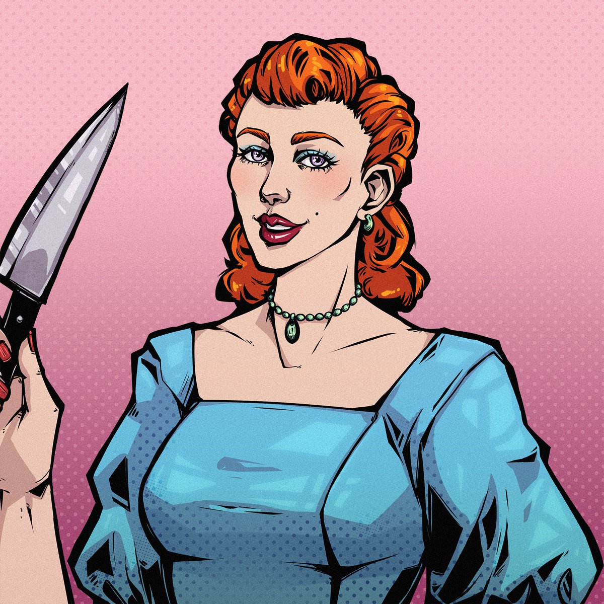 demonicdelight_'s tweet photo. She cuts, she cooks and she bakes. What else does she make?

Art made by our artist Niina Kahela @Soyhai 

#indiegames #indiedev #IndieGameDev #digitalart #Reveal  #characterart https://t.co/VgV5zHS3dD