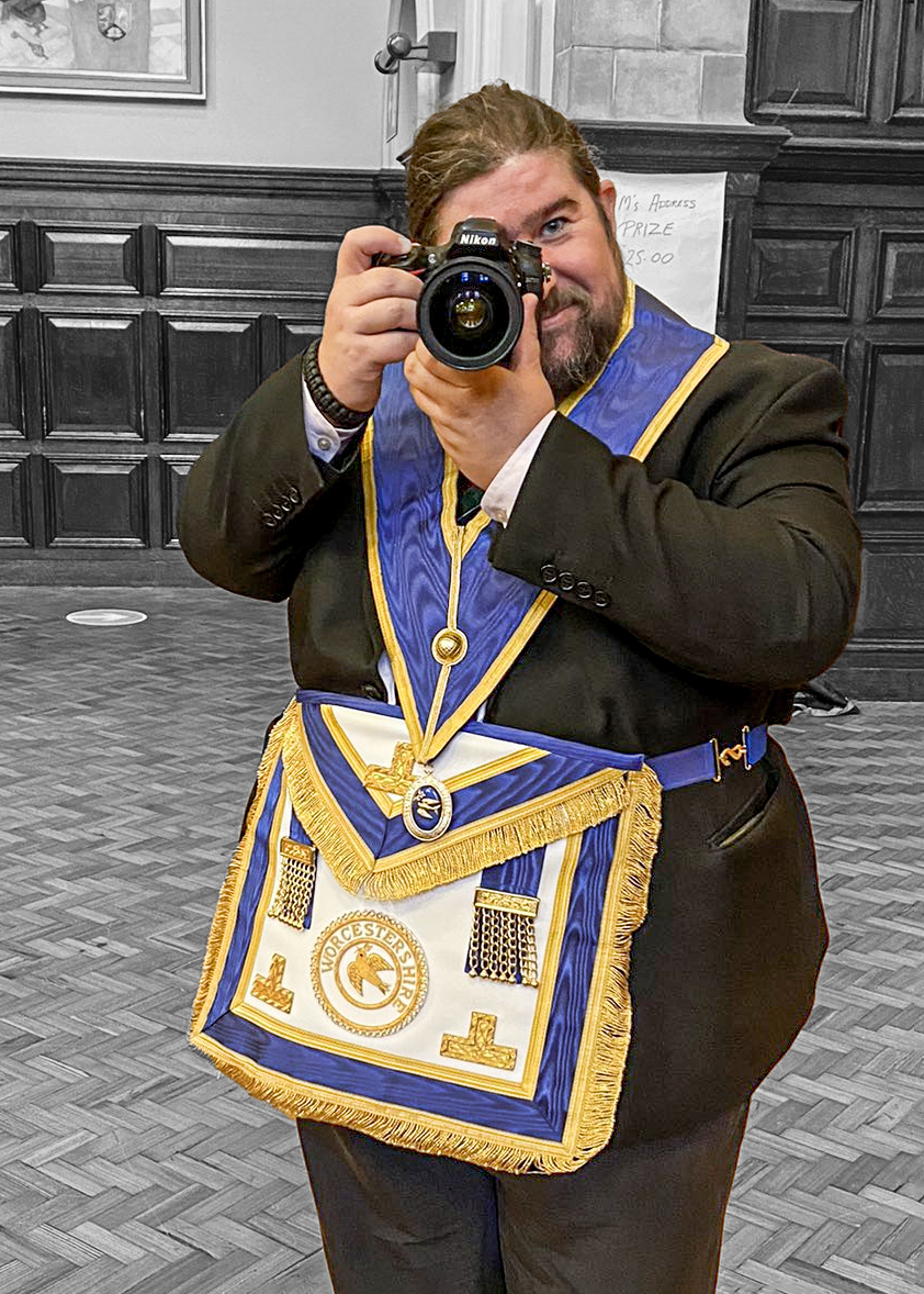 ChritonS's tweet photo. Finally, after all these years, a picture of me at Provincial Grand Lodge, thanks to @swaincomms 
#Freemasonry https://t.co/KkR5B2NPsF