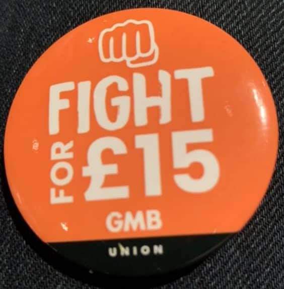 @GMB_union @GMBLondonRegion #fifteen #LivingWage #MinimumWage #endpovertypay @GMBGarySmith @bplantgmb