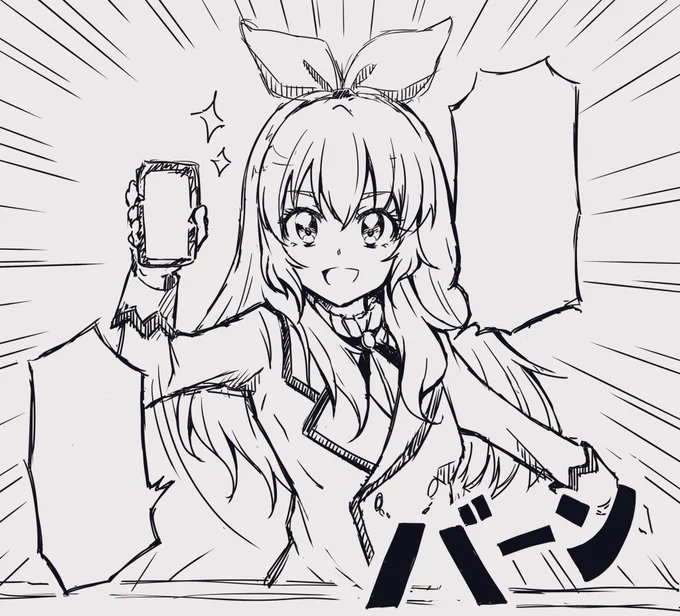 久しぶりにいちごちゃん描いた 