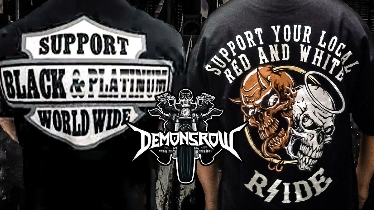 DemonsRow's tweet photo. #81support #rockmachine #Mongols doesnt matter wear a #tshirt doesnt make you a #member https://t.co/PueKtoAivE https://t.co/7E9HOo9Wat