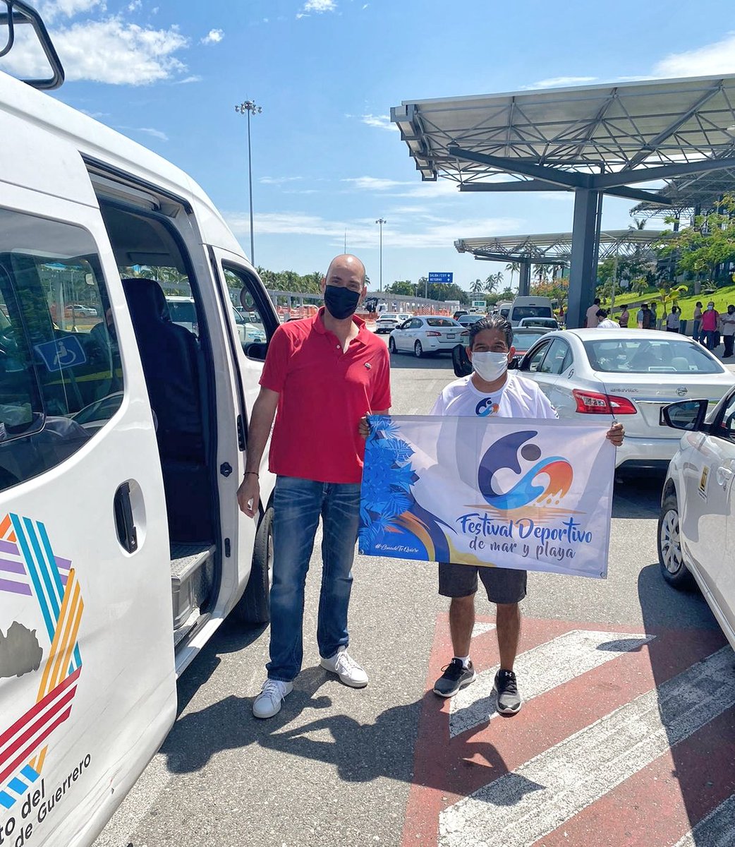 Arriban al puerto de Acapulco jefes de misión de diferentes delegaciones que participarán en el Primer Festival Deportivo de Mar y Playa Acapulco 2021.

#HacemosLoCorrecto #ElDeporteNoDescansa #CONADE #FestivalMarYPlaya2021