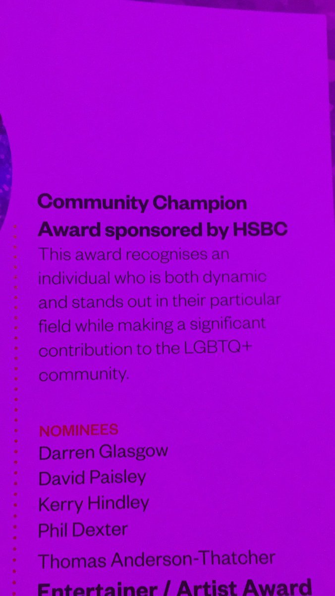 Bannermanequal1's tweet photo. Fingers crossed Kerry wins tonight🏳️‍🌈🏳️‍🌈🏳️‍🌈 #ProudScotlandAwards #Bannermanhighpride https://t.co/LQwLXEm9hP