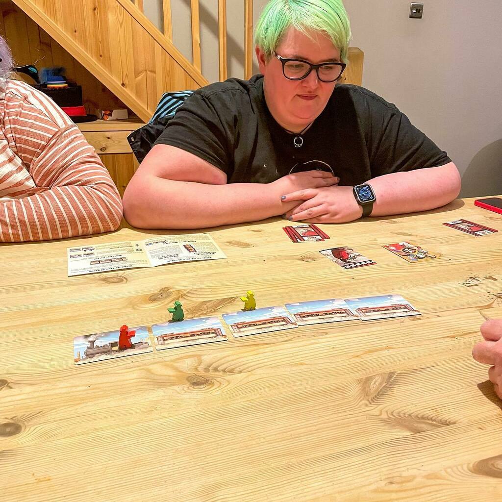 BigGeordieGeek's tweet photo. Played Colt Super Express for the first time, really enjoyable very quick version of one of my favourite games.
#TabletopGames #Tabletop #BoardGame #BoardGameGeek #BGG #ColtExpress #ColtSuperExpress https://t.co/eCXTuGWQLr https://t.co/BUoH5G2lbE