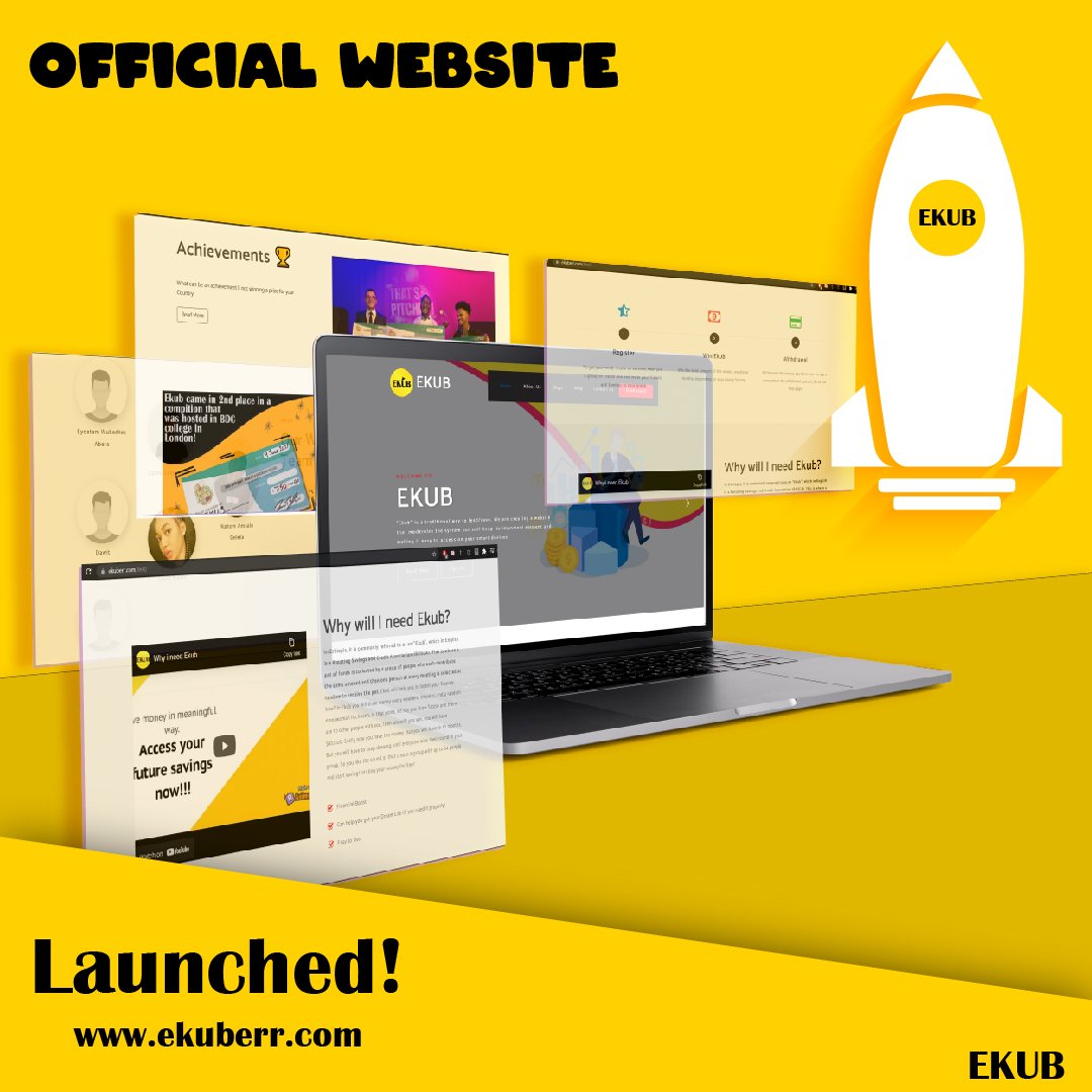 ekubekuber's tweet photo. Finally! https://t.co/C2u13i1Eim 

#ekub #Website #Ethiopia #launch https://t.co/o7oYChemRg