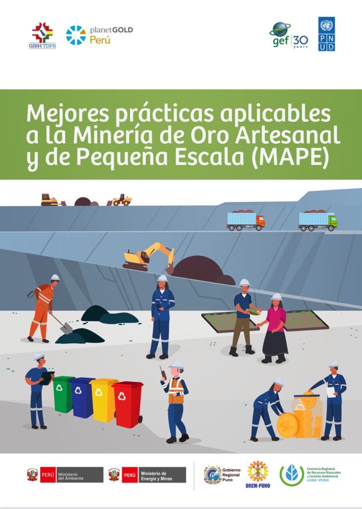 GUIAS PARA EL CONOCIMIENTO SOBRE MEJORES PRÁCTICAS EN LA MAPE girh-tdps.com/projects/guias… Conoce estas guías aplicables a la Minería de oro artesanal y de pequeña escala que fomentan una minería responsable #GIRHTDPS, #PlanetGold, #GOREPuno, #dremtgi