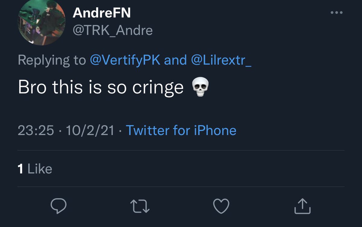 Lilrextr_'s tweet photo. @TRK_Andre @VertifyPK And this is not yea lol https://t.co/L0q0mAbP0v