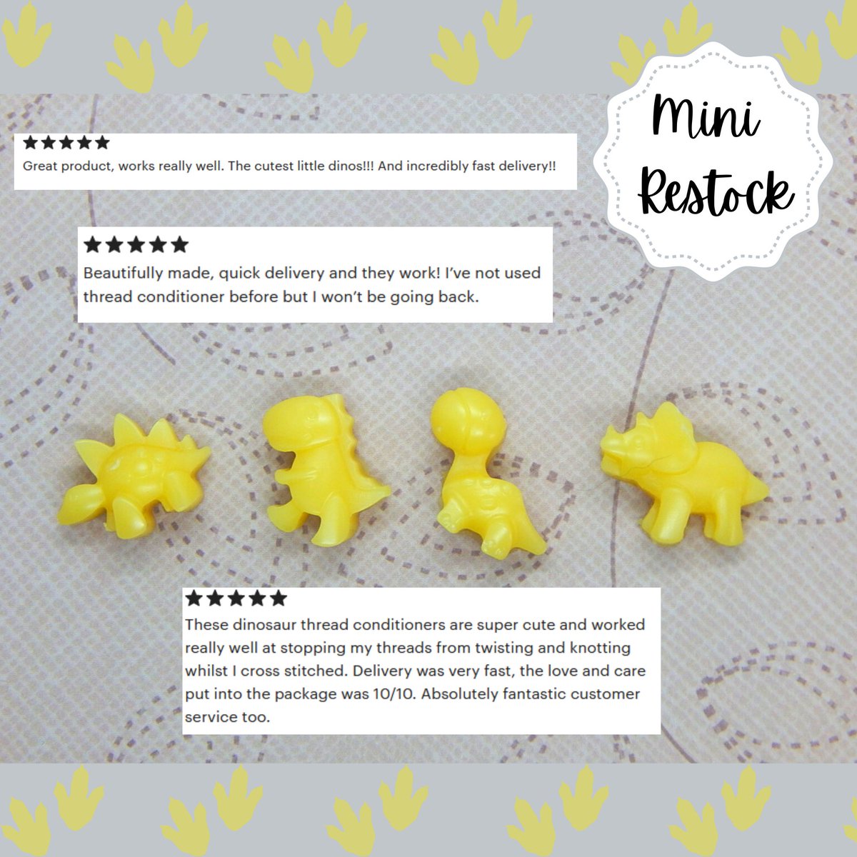 KittysXStitch's tweet photo. Mini restock! Only 4 more of these thread conditioner sets in stock, so grab yours while you can https://t.co/O0qzy5imdf https://t.co/84V3yOP05c