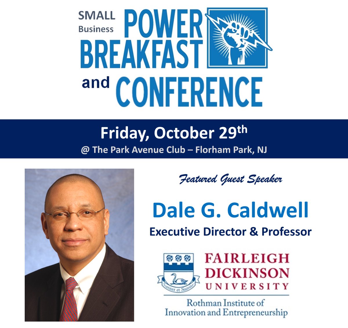 SBProAF's tweet photo. You can't afford to miss the POWER BREAKFAST!
Register now and save.
#businessowners #andrewfrazier #sbpro #smallbusiness #networkingnj #entrepreneurship
Check out "POWER BREAKFAST and Conference - Oct 29th" https://t.co/xEwORdMRQP @Eventbrite https://t.co/hrFhYJSzOo