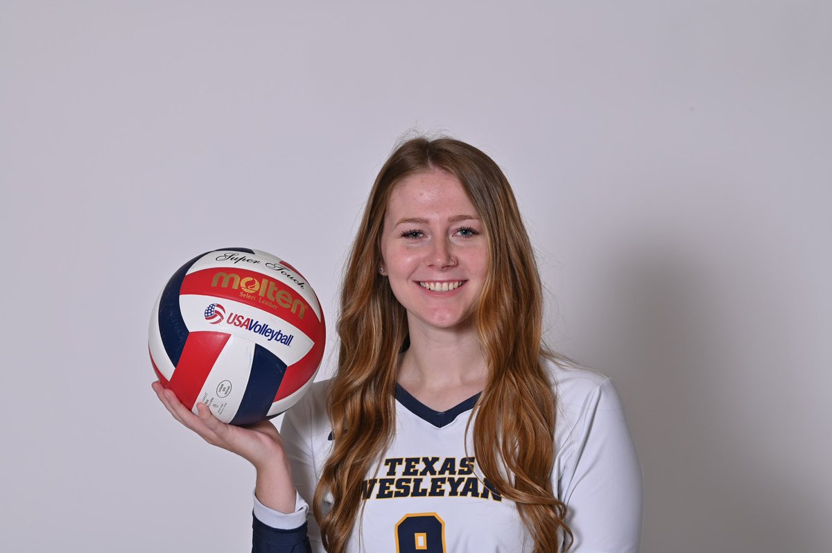 TxWesVolleyball's tweet photo. A big Happy Birthday to Senior setter Morgan!! We hope you have the best day!! 💙💛🤘🏼 https://t.co/GNjf5vapJk