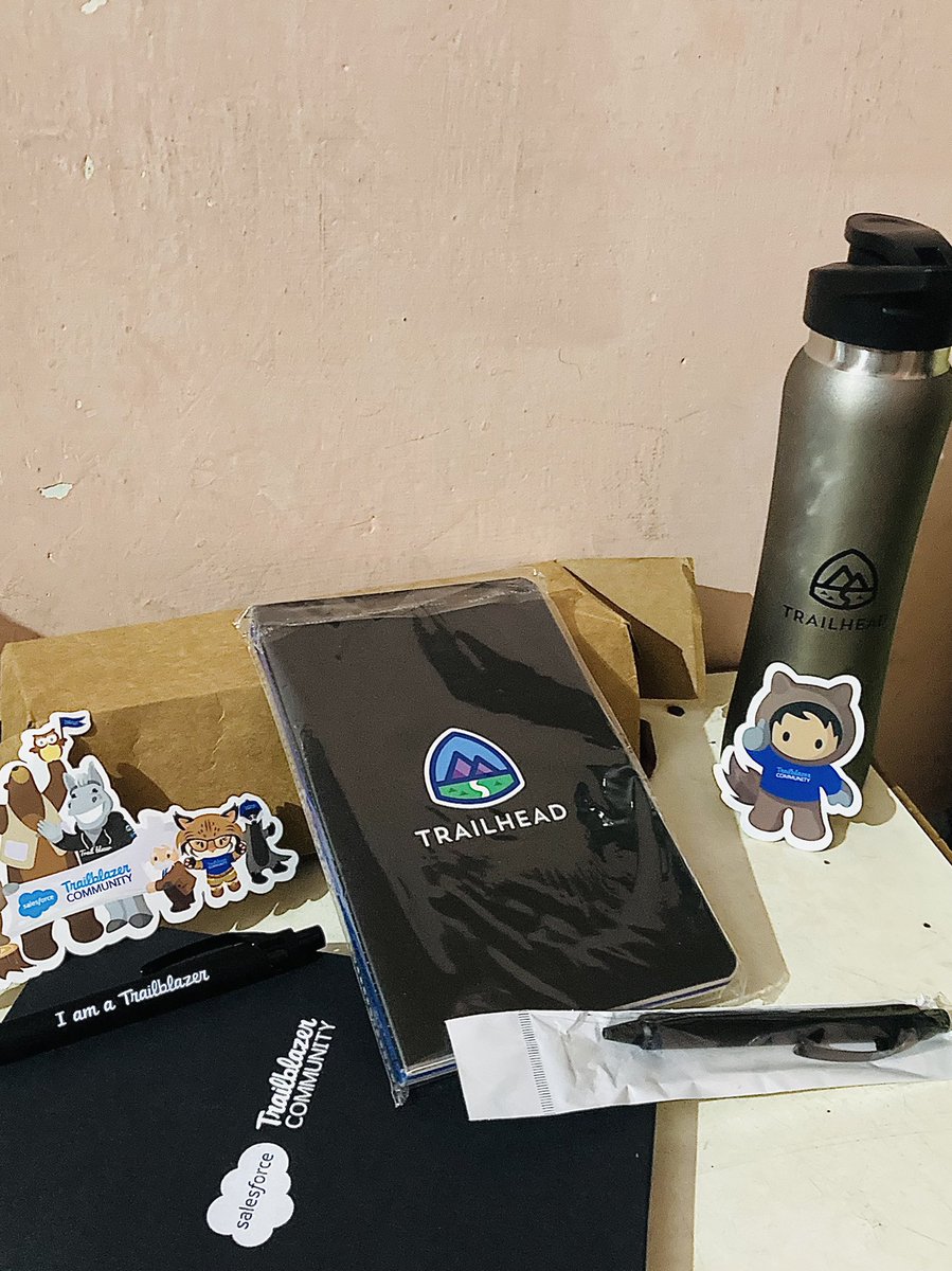 AmitSin64341700's tweet photo. Thank you #trailblazercommunity for amazing swags 😊

And special thanks to  @Kailash_sfdc for sharing your knowledge and experience.

 @Kailash_sfdc
@DehradunSfGroup
#trailblazercommunity 
#SDFC4Students https://t.co/InjBI4gJY2
