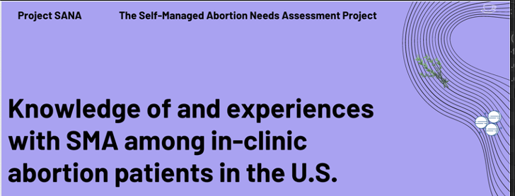 ProjectSANAteam's tweet photo. "1 in 3 people who accessed abortion care in the clinic knew about pills they could use to self-manage and 1 in 6 people who knew of pills considered using them to SM before coming to the clinic " @latellop , Junior Project Manager at @ProjectSANAteam @SocietyFP #SFP2021 https://t.co/JnyfpBzFGy