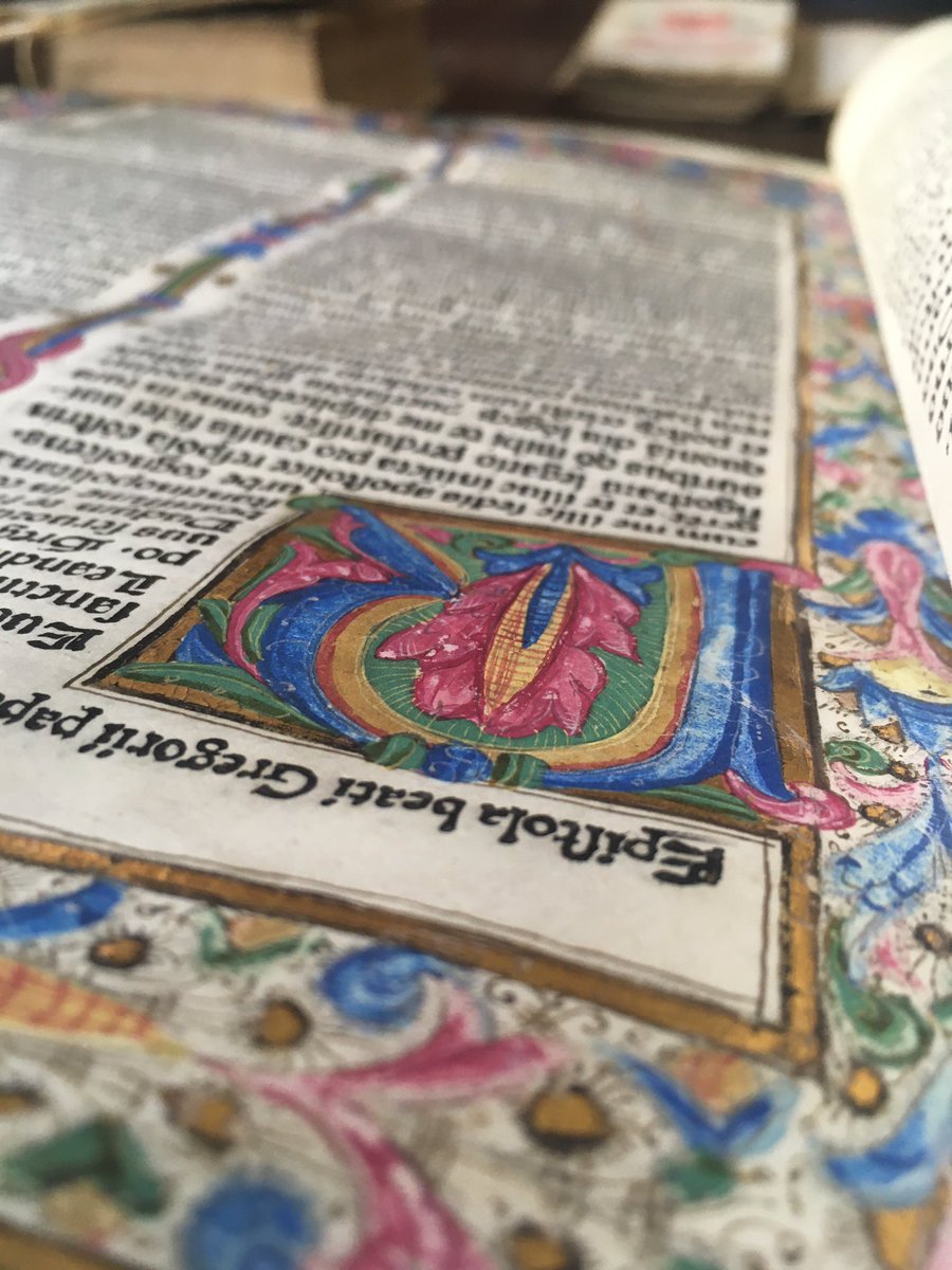 AIncunaboli's tweet photo. Esemplari di bellissime edizioni: le due collezioni di incunaboli di Monreale sono spettacolari! #incunabolinsicilia #incunaboli https://t.co/WMW4bbszDO