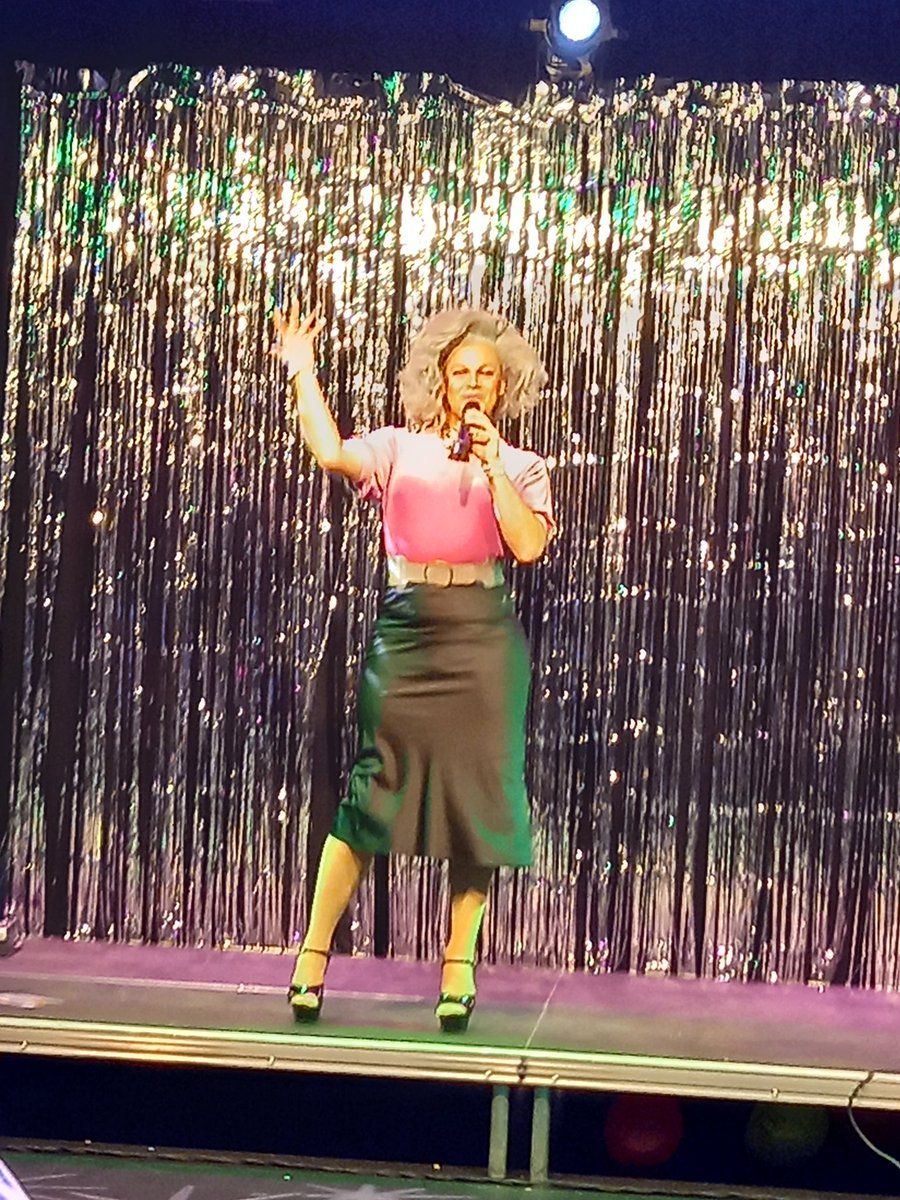 Tess live at #BoltonYouthPride2021 🌈💃

<a href="/octagontheatre/">Octagon Theatre</a> <a href="/TeamBoltonYouth/">Play and Youth Bolton</a>