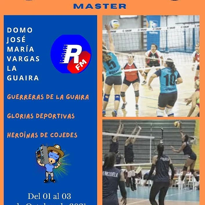 entrenador41's tweet photo. Mundo Deportivo desde el Domo José María Vargas #Laguaira Triangular de voleyball Master Femenino Guerreras de la guaira , Gloria Deportivas, Heroínas de Cojedes 🏐🇻🇪🏆🥇#EnVivo 
👉https://t.co/2Am5W5LZU6👈 https://t.co/isktiqpnpr