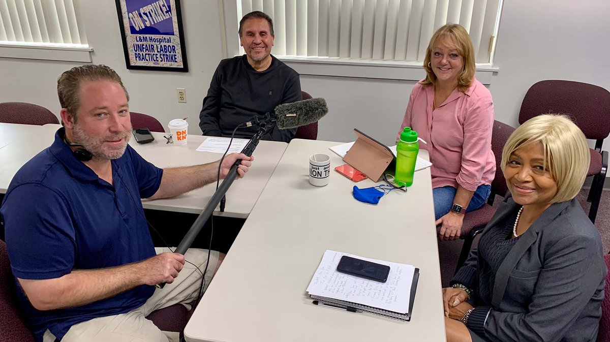 AFTCT's tweet photo. #AFTCT prez @hochadel_jan &amp; #Htfd #paraprofessionals #union prez @ShellyeDavis joined on latest #AFTinAction episode by Rep @BobbySa61308322 to lift up vital non-certified #PublicEd personnel: https://t.co/3C8rIowlWU #LaborRadioPod @AFTunion @PRSP_AFT @laborradionet @podbean https://t.co/yDIwMei4Q0