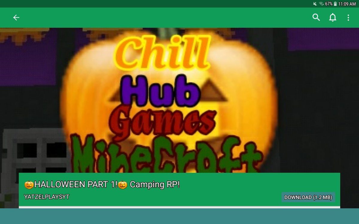 ChillHubGamesMC's tweet photo. The Halloween Part 1 Update has Released in Camping Rp!. @Not7in6 Will explain why we decided to make Parts to the Halloween Update. https://t.co/KNIGvfjHLC