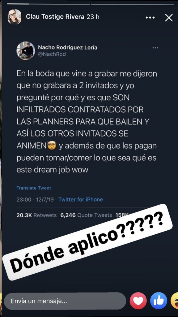 GabrielaKronfle's tweet photo. Dirección?? Voy a enviar mi cv 🤣🤣 https://t.co/qsnqBunNsF