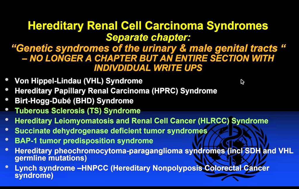 #KAPCON2021 #uropath #WHO update by @DrMahul Sir. Thank you Sir for t update🙏🏼 
@Williamson_SR @ALBoothMD @GeronimoJrLapac @pembeoltulu @Aparwani_dpath