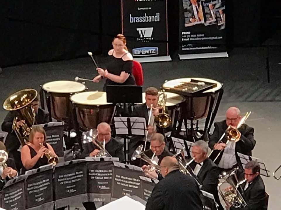 gwentmusic's tweet photo. So fantastic to see so many brass musicians that started their journey with @gwentmusic on the stage @RoyalAlbertHall with @TredegarBand @Coryband @LlwydcoedBand1 remember if you want this you need this ππ#nationals2021 https://t.co/PEiWfdh4mv