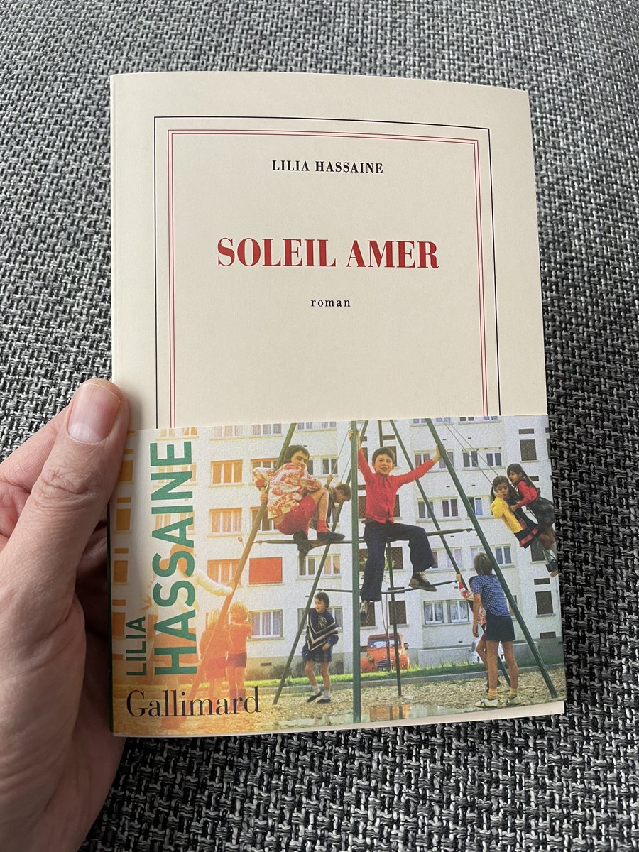 nabilster's tweet photo. @LiliaHassaine Lecture du week-end ! 📖

#SoleilAmer @Gallimard https://t.co/mcHnZ6ouUc