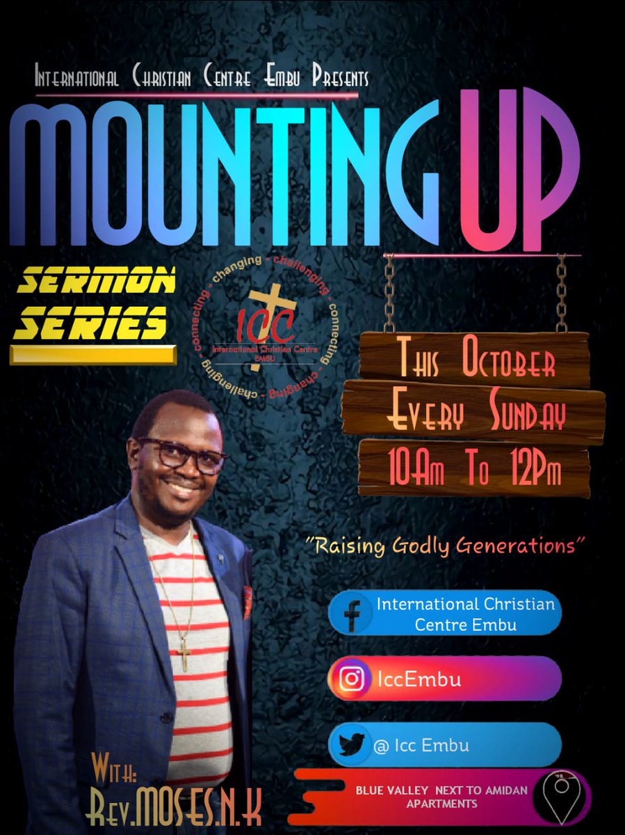 IccEmbu's tweet photo. We have to learn how to walk with the power of the #HolySpirit operating through us so we can fully accomplish the tasks and assignments that God will be calling us to do for Him in this life.

Join us Every Sunday for an exciting time in God's presence 🕺💃🎉 https://t.co/3IbKaV6dhM